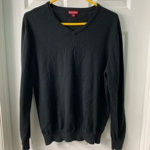 Black V Neck Sweater